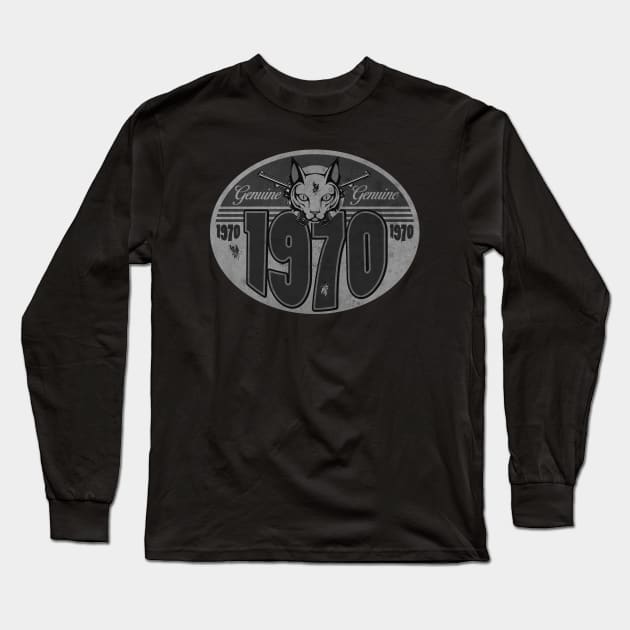 Vintage Classic 1970 Long Sleeve T-Shirt by CTShirts